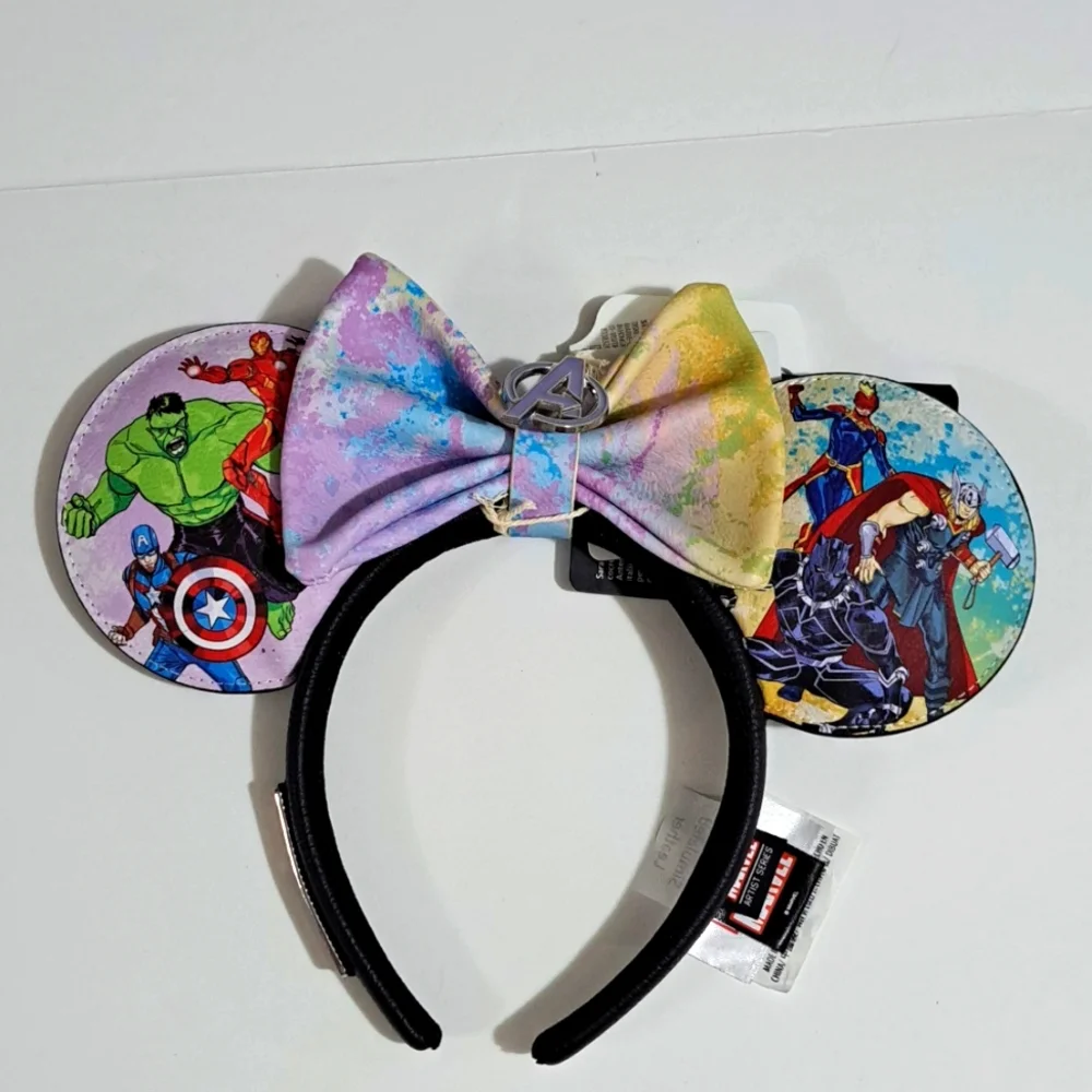 Disney Marvel Loungefly Ears NWT - Picture 1 of 12